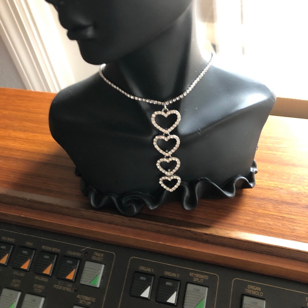 women's heart necklace